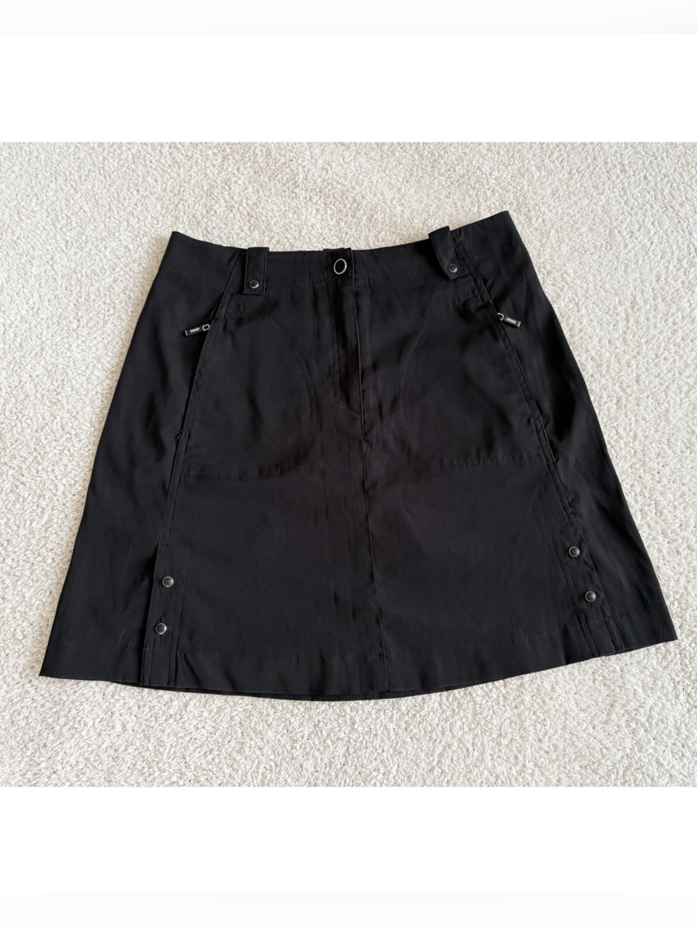 DKNY Black Golf Cargo Athletic Skirt